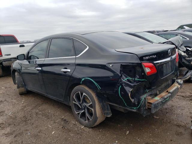 3N1AB7AP9DL695383 - 2013 NISSAN SENTRA S BLACK photo 2