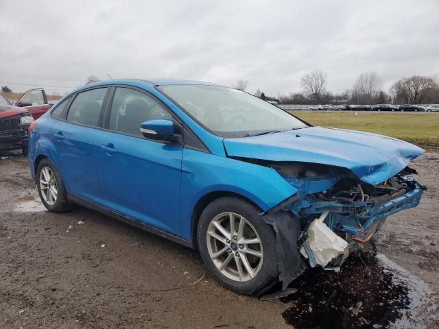 1FADP3F24GL201891 - 2016 FORD FOCUS SE BLUE photo 4