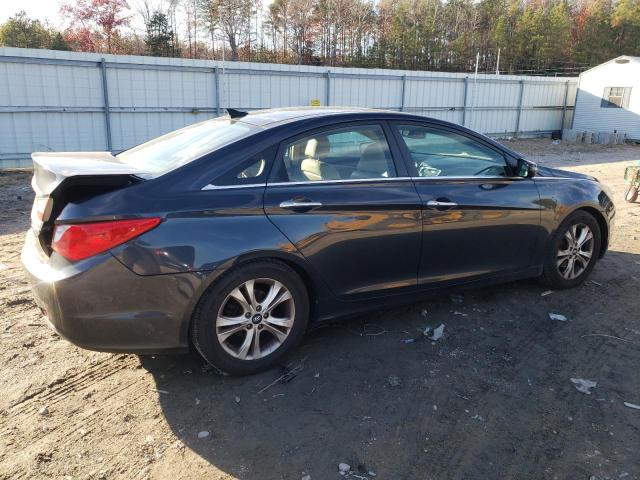 5NPEC4AC4CH501381 - 2012 HYUNDAI SONATA SE BLUE photo 3