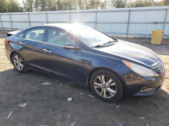 5NPEC4AC4CH501381 - 2012 HYUNDAI SONATA SE BLUE photo 4