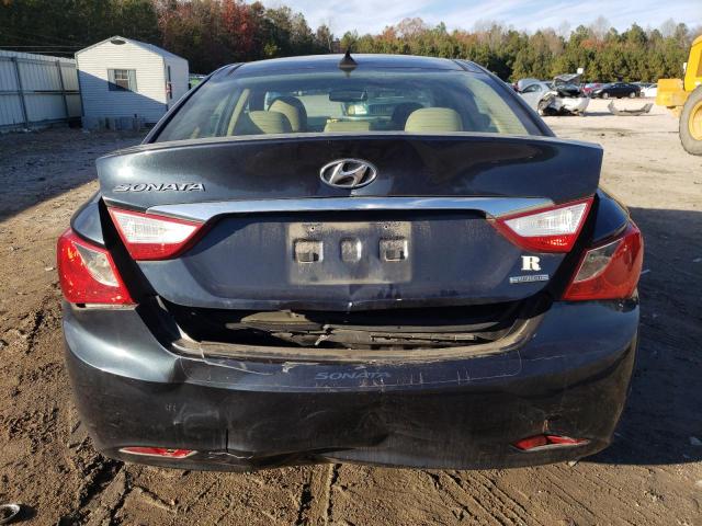 5NPEC4AC4CH501381 - 2012 HYUNDAI SONATA SE BLUE photo 6