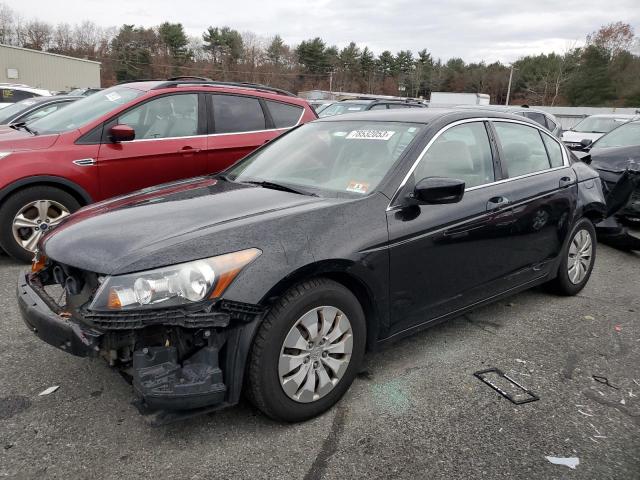 1HGCP2F34AA142452 - 2010 HONDA ACCORD LX BLACK photo 1