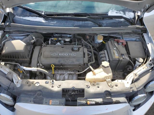 1G1JA6SHXF4178354 - 2015 CHEVROLET SONIC LS SILVER photo 11