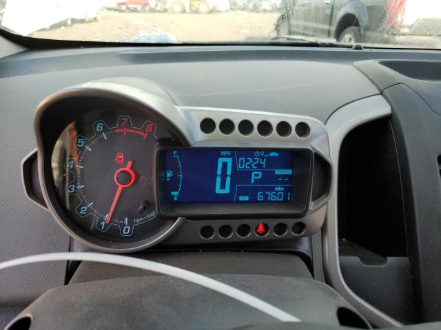 1G1JA6SHXF4178354 - 2015 CHEVROLET SONIC LS SILVER photo 9