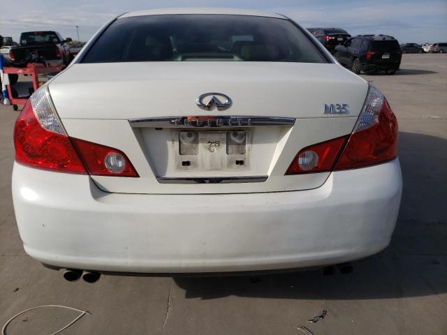 JNKAY01E07M306446 - 2007 INFINITI M35 BASE WHITE photo 6