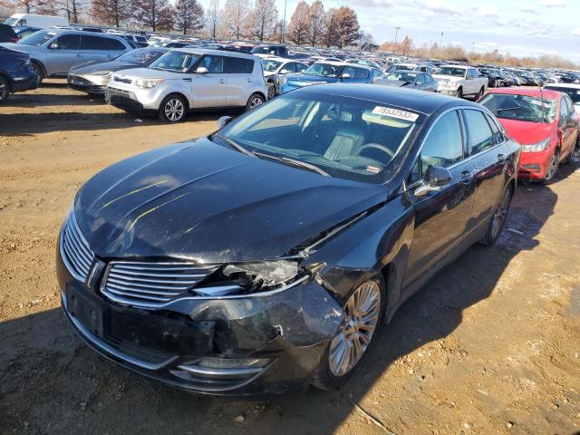 3LN6L2JK8FR627823 - 2015 LINCOLN MKZ BLACK photo 1