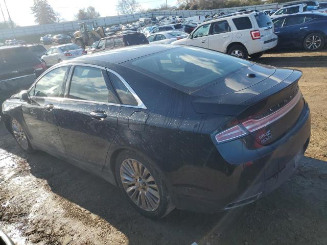 3LN6L2JK8FR627823 - 2015 LINCOLN MKZ BLACK photo 2