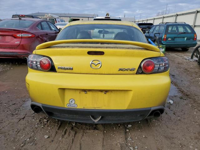 JM1FE173140127590 - 2004 MAZDA RX8 YELLOW photo 6