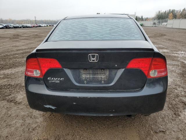 2HGFA16418H124004 - 2008 HONDA CIVIC DX-G BLACK photo 6