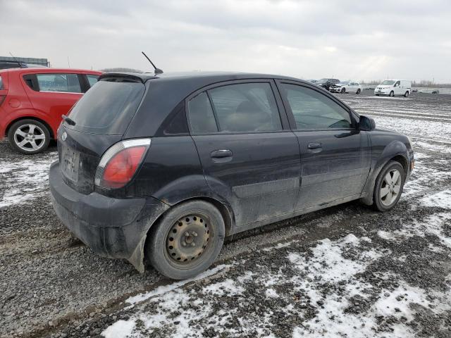 KNADE163676228597 - 2007 KIA RIO 5 SX BLACK photo 3