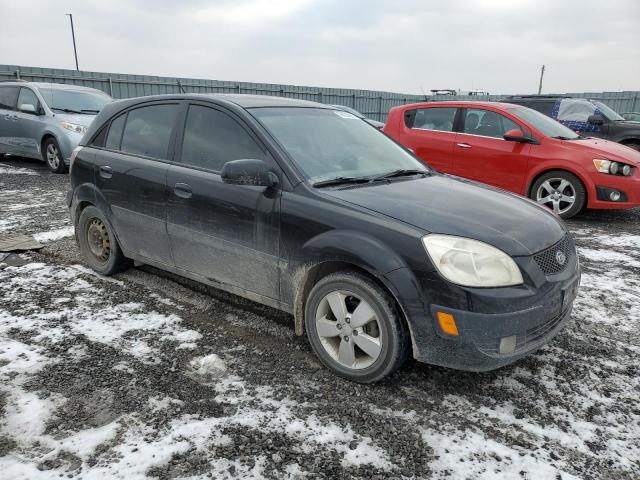 KNADE163676228597 - 2007 KIA RIO 5 SX BLACK photo 4