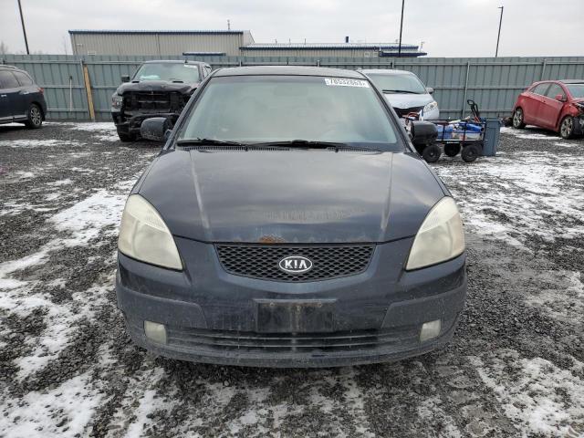 KNADE163676228597 - 2007 KIA RIO 5 SX BLACK photo 5