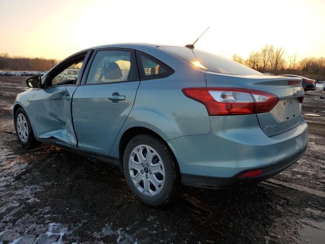 1FAHP3F22CL351641 - 2012 FORD FOCUS SE TURQUOISE photo 2