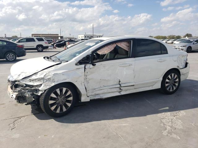 2HGFA1F93AH519433 - 2010 HONDA CIVIC EXL თეთრი ფოტო 1