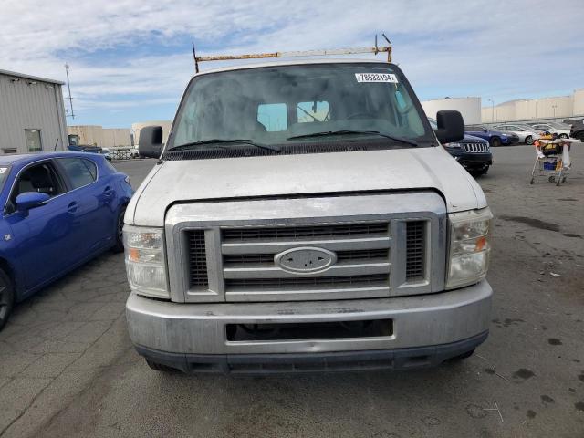 1FTNS2EL2EDA92548 - 2014 FORD ECONOLINE E250 VAN WHITE photo 5