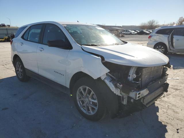 3GNAXSEVXNS245573 - 2022 CHEVROLET EQUINOX LS WHITE photo 4