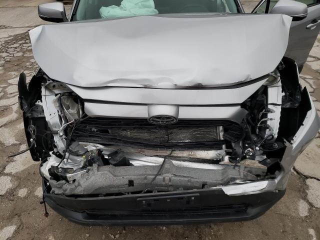 2T3P1RFV7KC019809 - 2019 TOYOTA RAV4 XLE SILVER photo 12