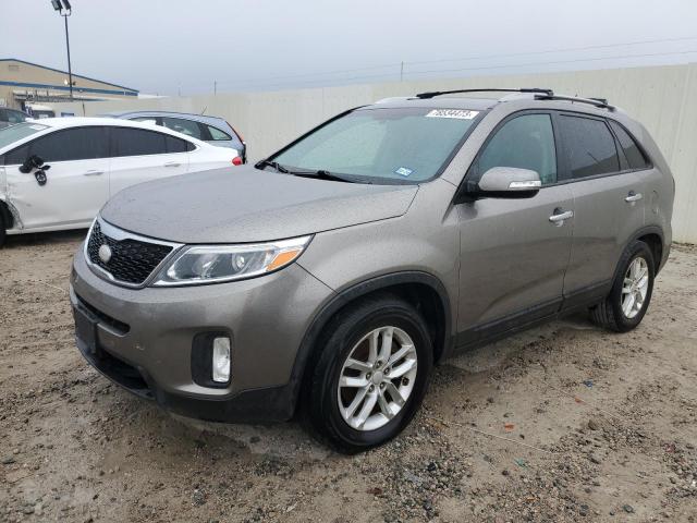 5XYKT4A75FG570209 - 2015 KIA SORENTO LX BEIGE photo 1