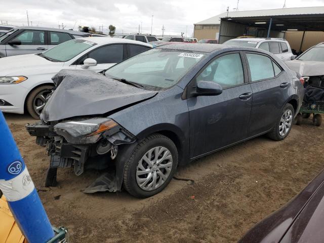 5YFBURHE6KP892572 - 2019 TOYOTA COROLLA L CHARCOAL photo 1