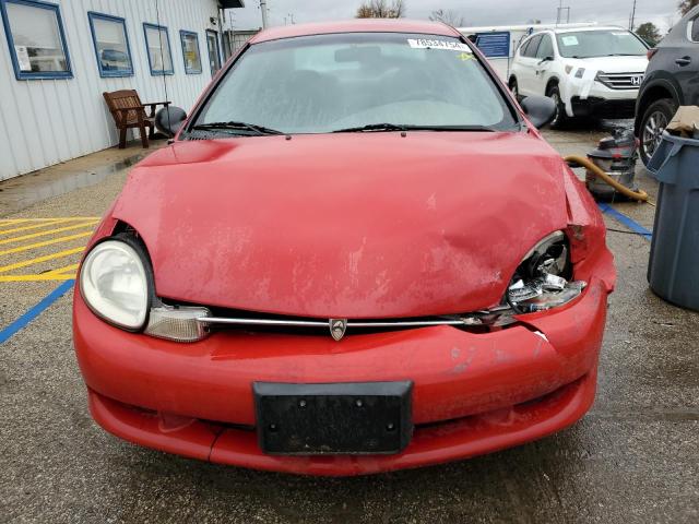 1P3ES46C5YD533510 - 2000 PLYMOUTH NEON BASE 红色 照片 5
