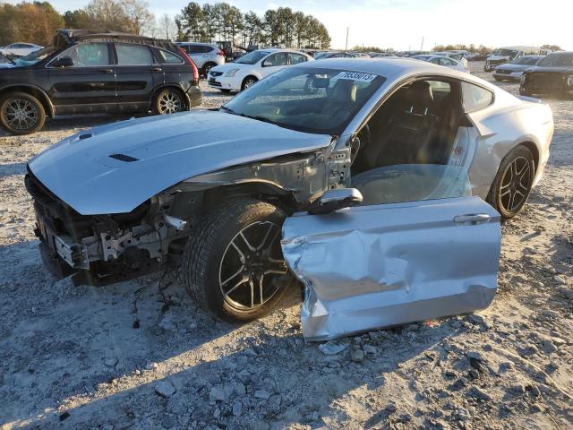 1FA6P8TH9K5172027 - 2019 FORD MUSTANG SILVER photo 1