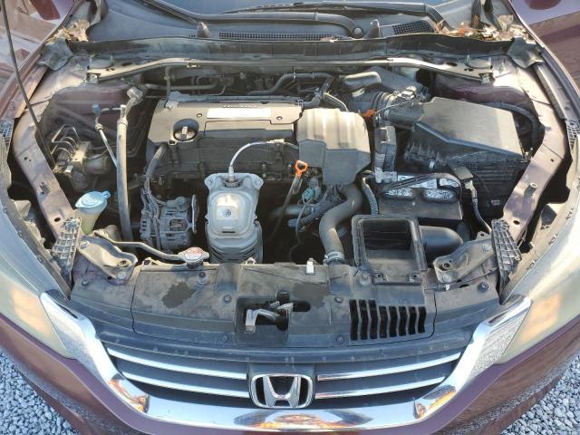 1HGCR2F74DA209617 - 2013 HONDA ACCORD EX BURGUNDY photo 11