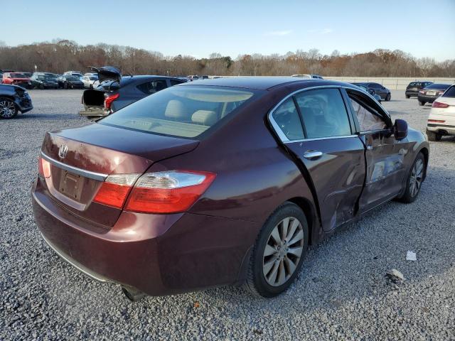 1HGCR2F74DA209617 - 2013 HONDA ACCORD EX BURGUNDY photo 3