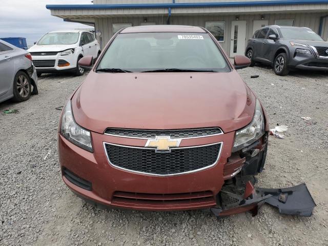 1G1PG5SC7C7235322 - 2012 CHEVROLET CRUZE LT ORANGE photo 5