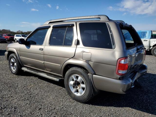 JN8DR09X02W660972 - 2002 NISSAN PATHFINDER LE TAN photo 2