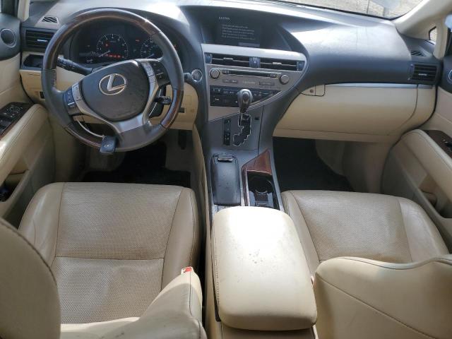 2T2ZK1BA2FC169346 - 2015 LEXUS RX 350 BEIGE photo 8