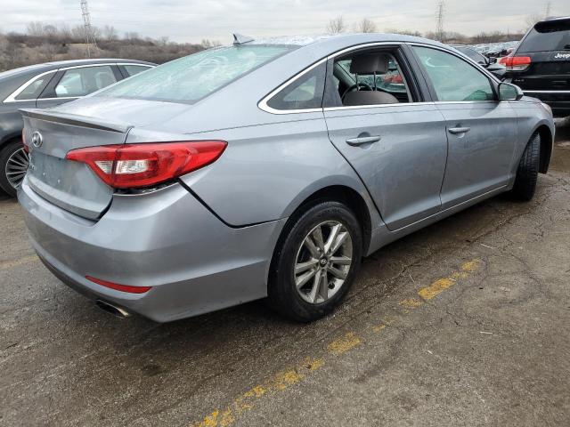 5NPE24AF6GH307616 - 2016 HYUNDAI SONATA SE GRAY photo 3