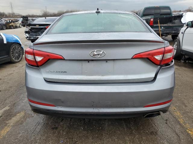 5NPE24AF6GH307616 - 2016 HYUNDAI SONATA SE GRAY photo 6