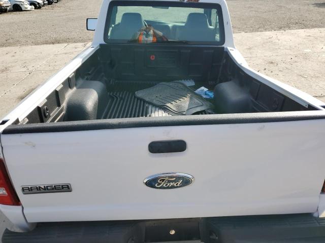 1FTYR10D77PA46329 - 2007 FORD RANGER WHITE photo 10