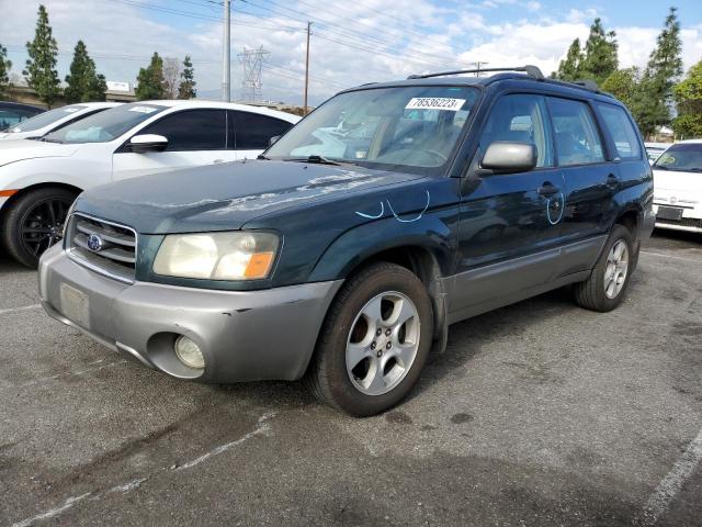 JF1SG65644H722198 - 2004 SUBARU FORESTER 2.5XS Grün Foto 1