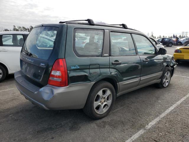 JF1SG65644H722198 - 2004 SUBARU FORESTER 2.5XS Grün Foto 3