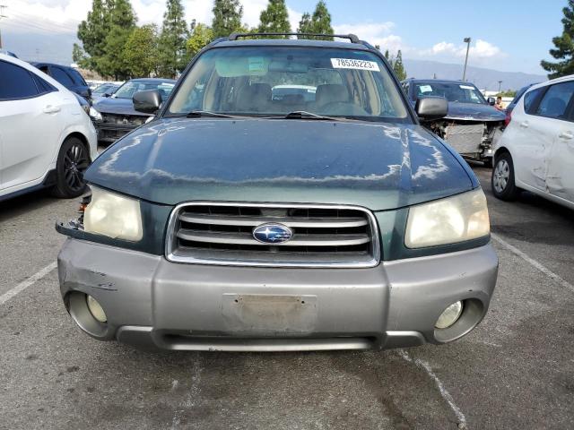 JF1SG65644H722198 - 2004 SUBARU FORESTER 2.5XS Grün Foto 5