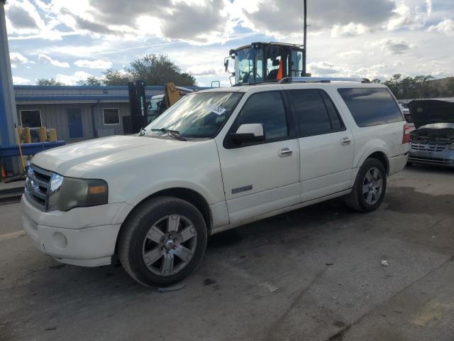 1FMFK19598LA32055 - 2008 FORD EXPEDITION EL LIMITED CREAM photo 1