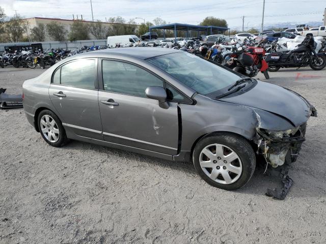 2HGFA1F51AH549673 - 2010 HONDA CIVIC LX GRAY photo 4