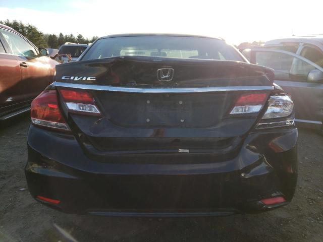 2HGFB2F88DH534363 - 2013 HONDA CIVIC EX BLACK photo 6