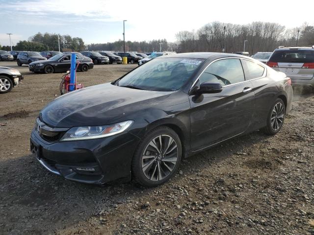 1HGCT1A79HA008935 - 2017 HONDA ACCORD EX BLACK photo 1