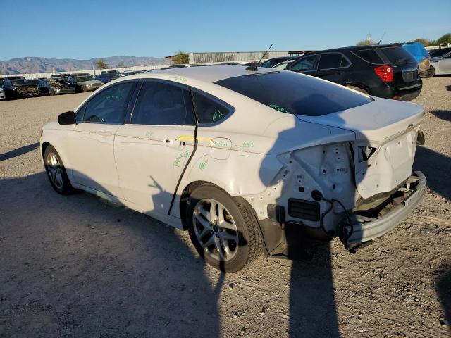 3FA6P0HD1ER286399 - 2014 FORD FUSION SE WHITE photo 2