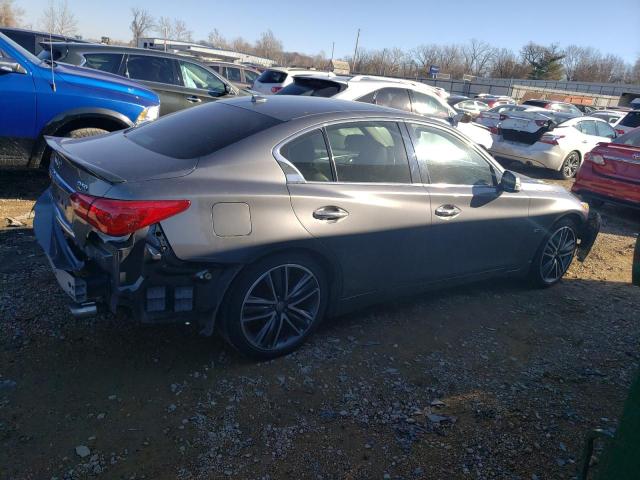 JN1BV7AR2FM404549 - 2015 INFINITI Q50 BASE SILVER photo 3