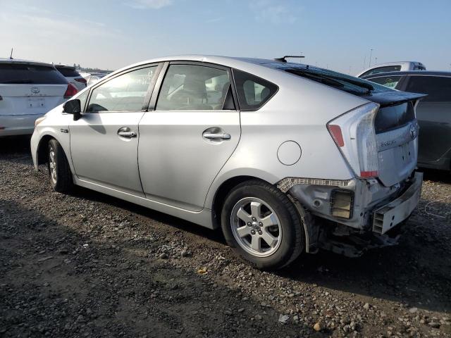 JTDKN3DP5F3073374 - 2015 TOYOTA PRIUS PLUG SILVER photo 2