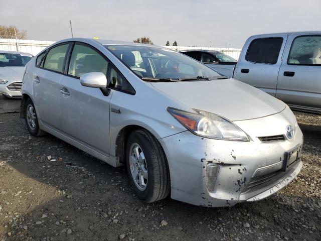 JTDKN3DP5F3073374 - 2015 TOYOTA PRIUS PLUG SILVER photo 4