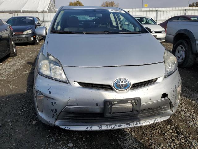 JTDKN3DP5F3073374 - 2015 TOYOTA PRIUS PLUG SILVER photo 5