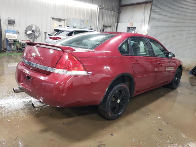 2G1WT58K189181916 - 2008 CHEVROLET IMPALA LT BURGUNDY photo 3