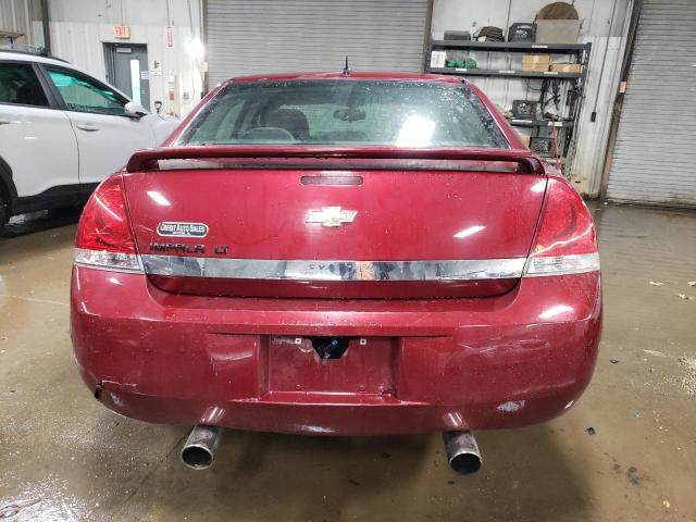 2G1WT58K189181916 - 2008 CHEVROLET IMPALA LT BURGUNDY photo 6