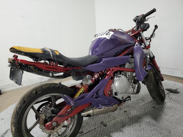 JKAEXEA1X6A002759 - 2006 KAWASAKI EX650 A6F PURPLE photo 9