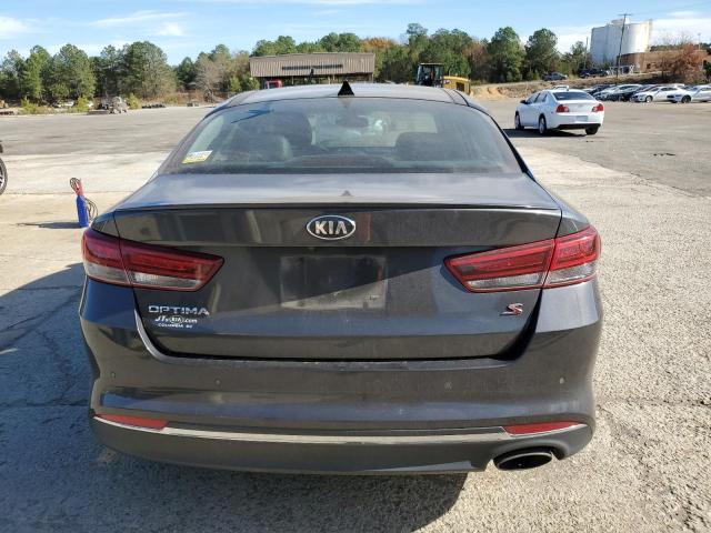 5XXGT4L38JG242506 - 2018 KIA OPTIMA LX CHARCOAL photo 6