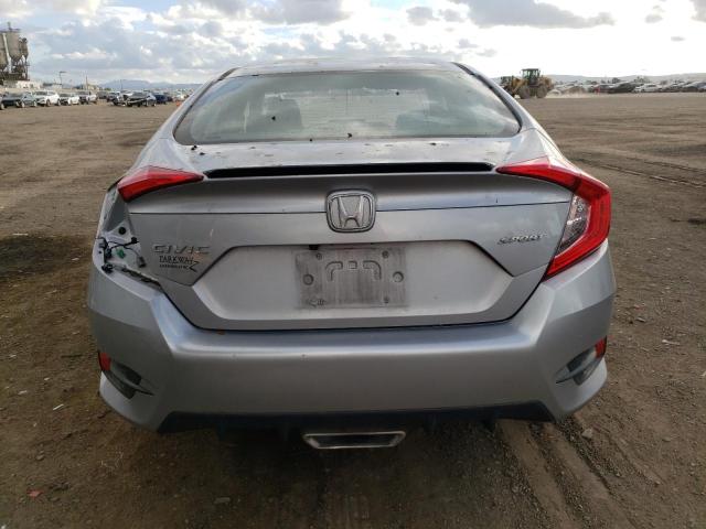 2HGFC2F88LH551028 - 2020 HONDA CIVIC SPORT SILVER photo 6